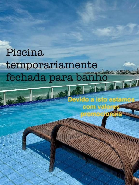 Appartement Flat 202 Com Vista Parcial Do Mar De Intermares à Cabedelo Extérieur photo